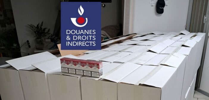 1,1 tonne de cigarettes contrefaites saisies par les douaniers de Narbonne