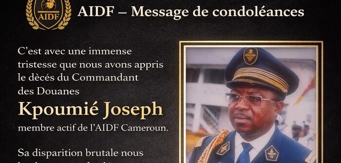 Décès du Commandant Joseph Kpoumié, membre AIDF Cameroun