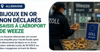 Allemagne : des bijoux en or non déclarés saisis à l’aéroport de Weeze