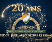 20ème anniversaire de l&rsquo;Association des Femmes Douanières de Côte d&rsquo;ivoire
