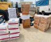 Découverte 21000 paquets de cigarettes dans un camion-benne à ordures à Ekpe